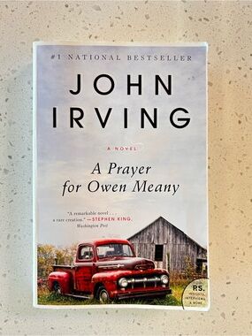 A Prayer for Owen Meany Book Novel Fiction #1 National Best Seller